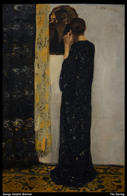 george-hendrik-breitner---the-earring--jpb_27418963390_o(1) Poster Canvas Movie