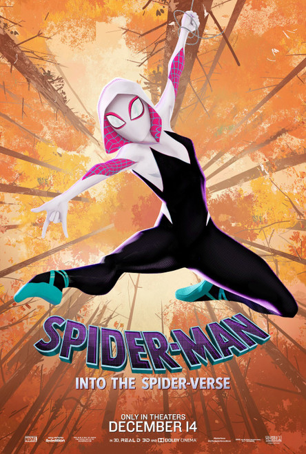 Spider-Man_ Into the Spider-Verse (2018)_7 Poster Canvas Movie Film Print A0 A1