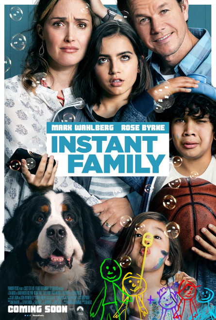 Instant Family (2018)_2 Poster Canvas Movie Film Print A0 A1 A2 A3 A4 A5 A6 Art