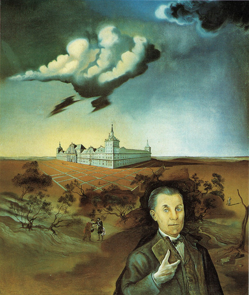 Salvador Dali - Portrait of ambassador Cardenas 1943 Poster Canvas Movie Film Pr