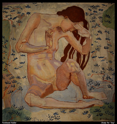 ferdinand-hodler---study-for-day--jpb_29297337845_o(1) Poster Canvas Movie Film