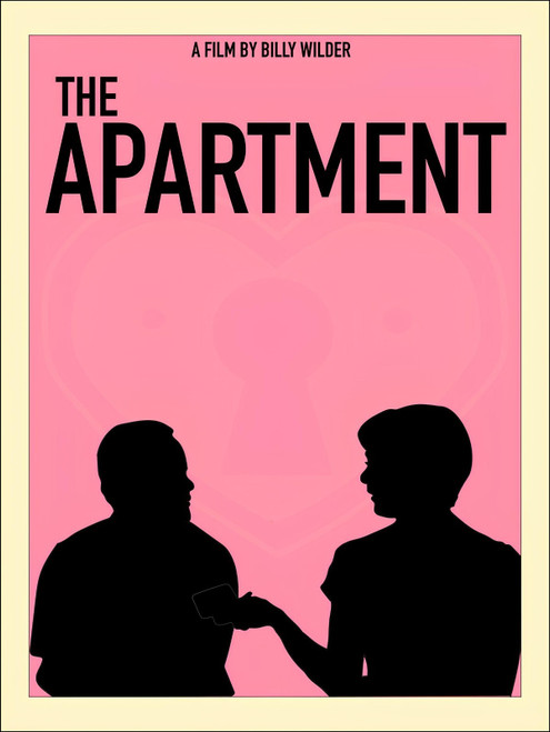 THE APARTMENT (1960) 10 Poster Canvas Movie Film Print A0 A1 A2 A3 A4 A5 A6 Art