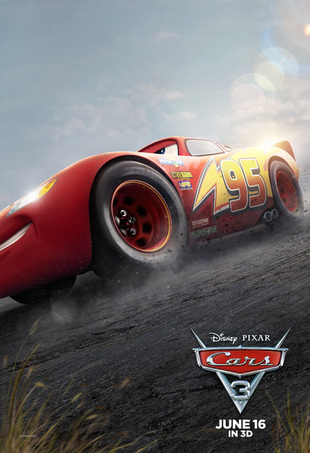 Cars 3 (2017)_11 Movie Film Poster Canvas iconic design
