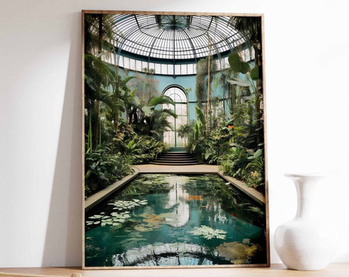 1_William Morris Print, Vintage Botanical Gardens Poster, Kew Gardens Print, Rou