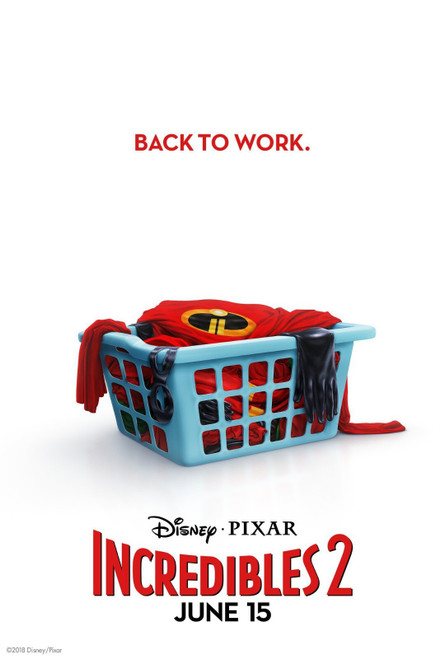 Incredibles 2 (2018)_4 Poster Canvas Movie Film Print A0 A1 A2 A3 A4 A5 A6 Art W