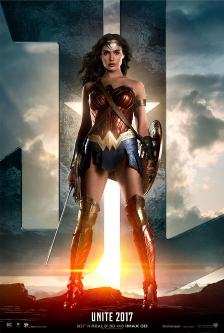 Justice League (2017)_5 Poster Canvas Movie Film Print A0 A1 A2 A3 A4 A5 A6 Art