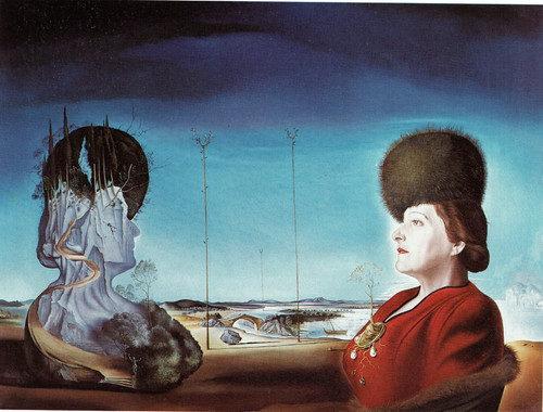 Salvador Dali - Portrait of Mrs Isabel Styler-Tas 1945 Poster Canvas Movie Film