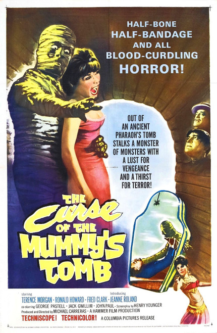 Curse Of Mummys Tomb 01 Poster Canvas Print Art Painting Decor Reprint wall A0 A