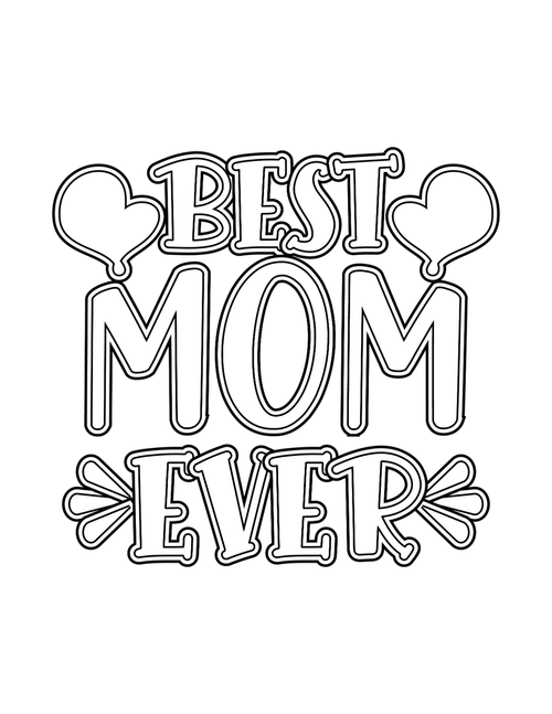 Funny Mom Quotes Coloring Book-05 Poster Canvas Movie Film Print A0 A1 A2 A3 A4