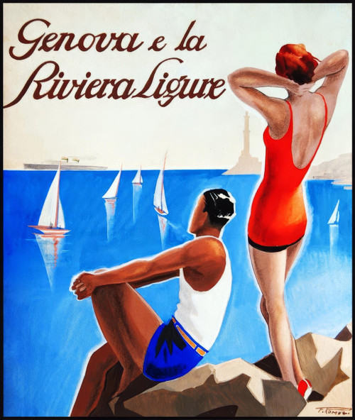 51427176234_ROMOLI, Filippo. Genova e la Riviera Ligure.-artofuniverse0