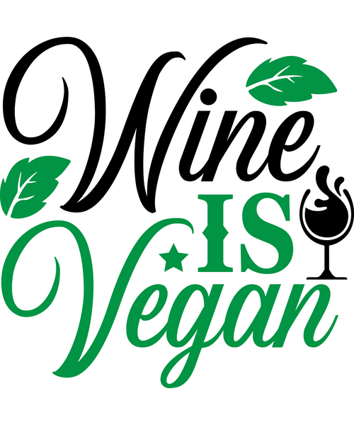 Wine is vegan-01 Poster Canvas Movie Film Print A0 A1 A2 A3 A4 A5 A6 Art Wall De