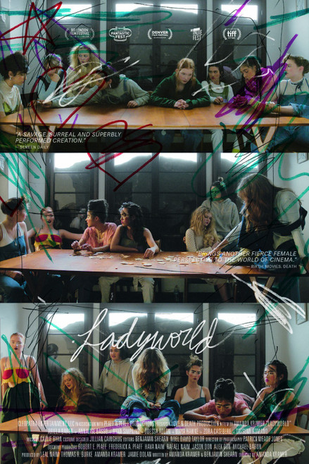 Ladyworld (2019)_1 Poster Canvas Movie Film Print A0 A1 A2 A3 A4 A5 A6 Art Wall