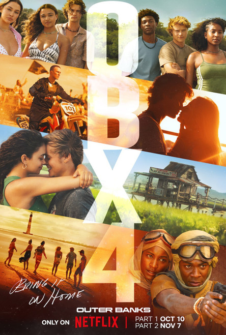 outerbanks 4 Poster Canvas Movie Film Print A0 A1 A2 A3 A4 A5 A6 Art Wall Decora