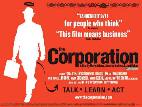 The Corporation (2004)_2 Poster Canvas Movie Film Print A0 A1 A2 A3 A4 A5 A6 Art