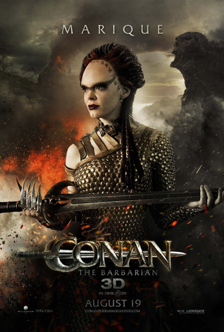 Conan the Barbarian (2011)_6 Movie Film Poster Canvas iconic design