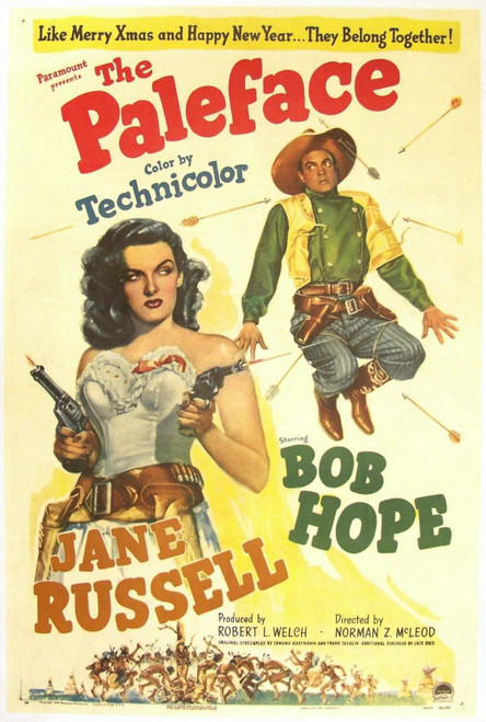 The Paleface (1948)_0 Poster Canvas Movie Film Print A0 A1 A2 A3 A4 A5 A6 Art Wa