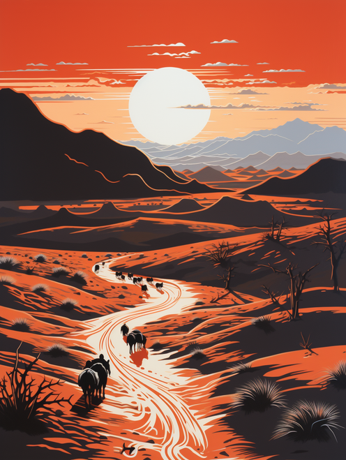 THE_Linocut_Print_vast_Sahara_Desert_with_caravans_insp_d081c11f-92ac-48d5-bed1-