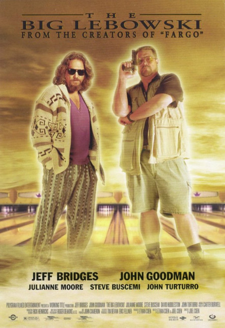 Big Lebowski - Poster (A0-A4) Film Movie Picture Art Wall Decor Actor