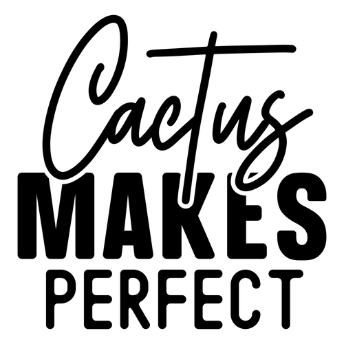 Cactus makes perfect-01 (2) Poster Canvas Movie Film Print A0 A1 A2 A3 A4 A5 A6