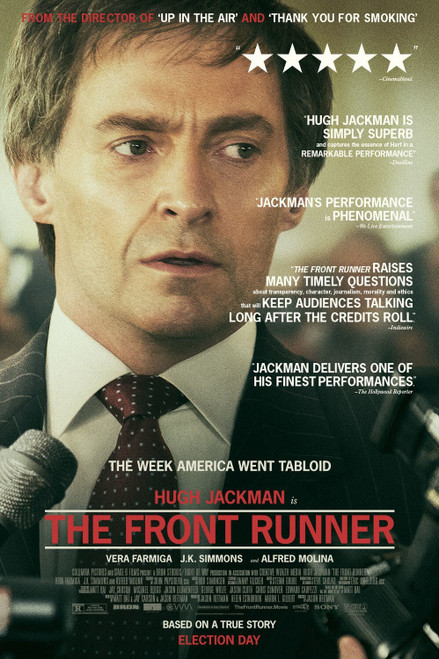The Front Runner (2018)_2 Poster Canvas Movie Film Print A0 A1 A2 A3 A4 A5 A6 Ar