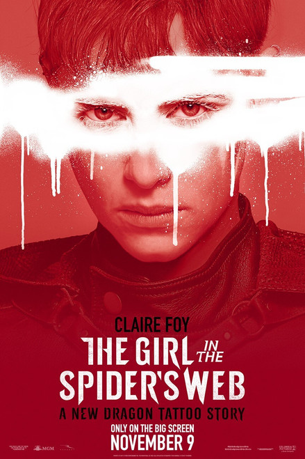 The Girl in the Spider_s Web (2018)_6 Poster Canvas Movie Film Print A0 A1 A2 A3