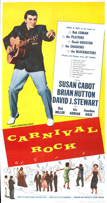 Carnival Rock 03 Poster Canvas Movie Film Print A0 A1 A2 A3 A4 A5 A6 Art Wall De