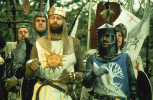 Holy Grail Monty Python Version (4) Poster Canvas Movie Film Print A0 A1 A2 A3