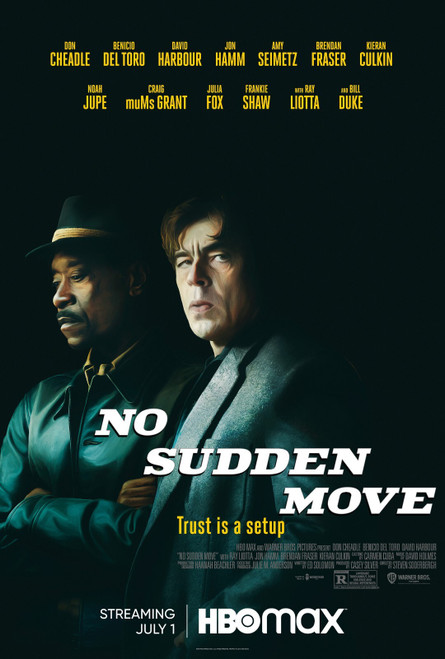 No Sudden Move (2021)_0 Poster Canvas Movie Film Print A0 A1 A2 A3 A4 A5 A6 Art