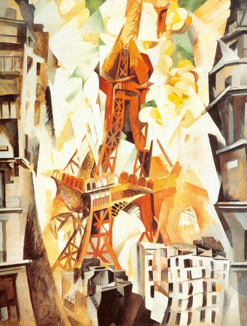 Cham the Mars 1911 delaunay Poster Canvas Movie Film Print A0 A1 A2 A3 A4 A5 A6