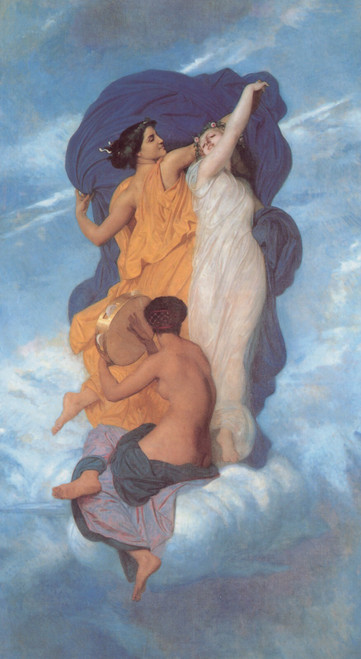 Bouguereau_La_danse Poster Canvas Movie Film Print A0 A1 A2 A3 A4 A5 A6 Art Wall