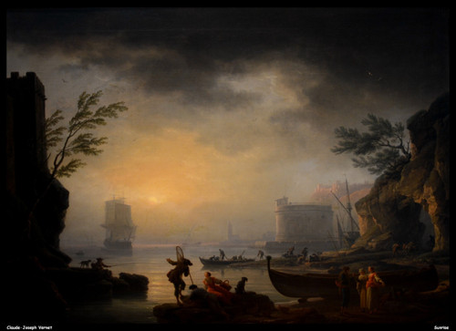 claude-joseph-vernet---sunrise--jpb_15313081407_o(1) Poster Canvas Movie Film Pr