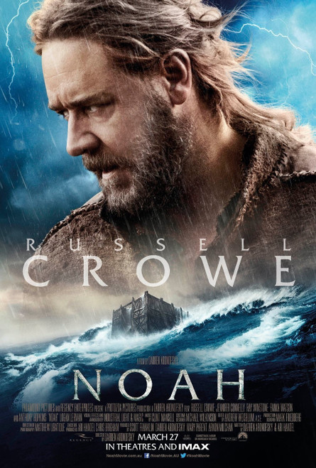 Noah (2014)_5 Poster Canvas Movie Film Print A0 A1 A2 A3 A4 A5 A6 Art Wall Decor