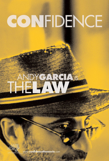 Confidence (2003)_2 Movie Film Poster Canvas iconic design