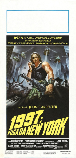 Escape From New York 06 Poster Canvas Movie Film Print A0 A1 A2 A3 A4 A5 A6 Art