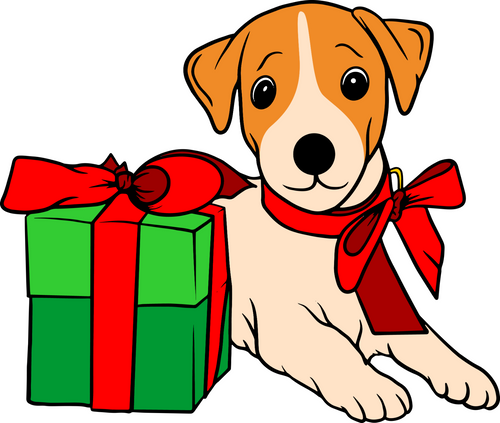 Dog and Cat Christmass (2) Poster Canvas Movie Film Print A0 A1 A2 A3 A4 A5 A6 A