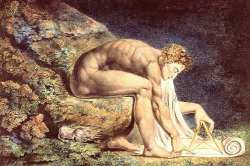 Newton, William Blake Poster Canvas Movie Film Print A0 A1 A2 A3 A4 A5 A6 Art Wa