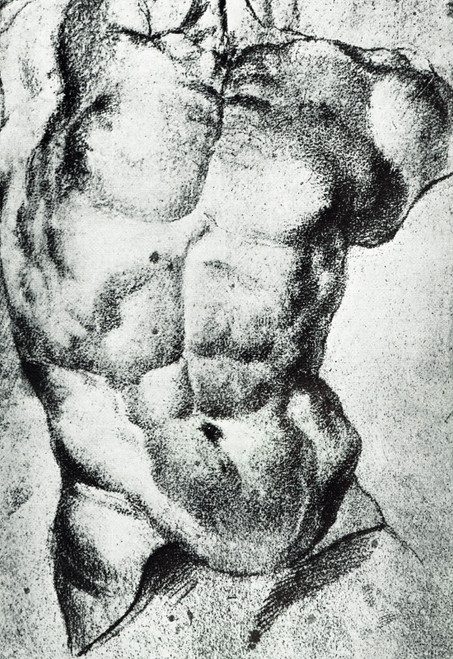Bernini Drawing of the Laocoon Poster Canvas Movie Film Print A0 A1 A2 A3 A4 A5