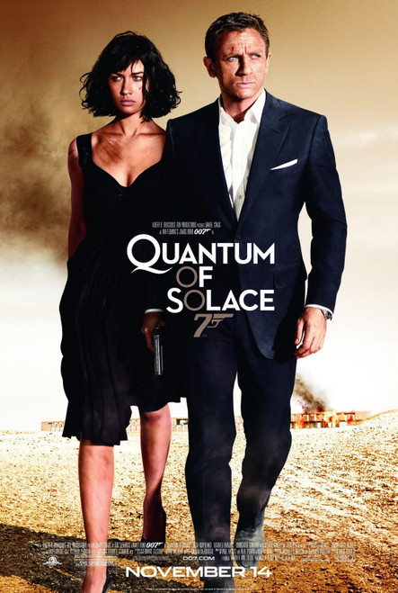 Quantum of Solace (2008)_4 Poster Canvas Movie Film Print A0 A1 A2 A3 A4 A5 A6 A