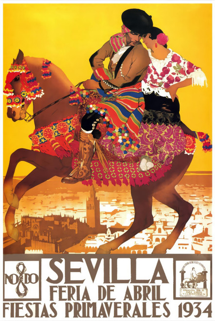 51299542017_HOHENLEITER de CASTRO, Francisco. Sevilla, Feria de Abril, Fiestas P