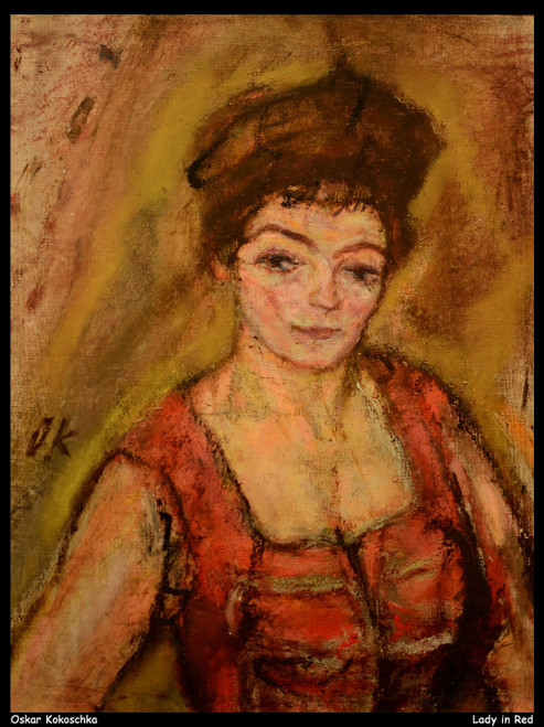 oskar-kokoschka---lady-in-red--jpb_39316569001_o(1) Poster Canvas Movie Film Pri