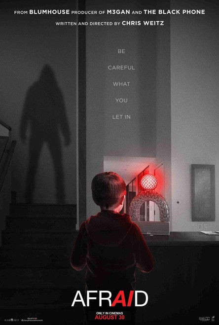 AFRAID (2024)_2 Movie Film Poster Canvas iconic design