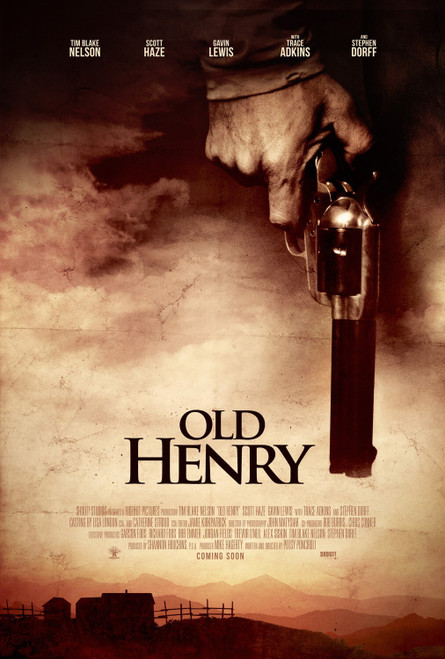 Old Henry 1 Poster Canvas Movie Film Print A0 A1 A2 A3 A4 A5 A6 Art Wall Decorat