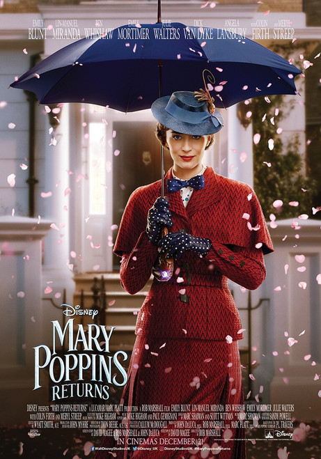 Mary Poppins Returns (2018)_5 Poster Canvas Movie Film Print A0 A1 A2 A3 A4 A5 A