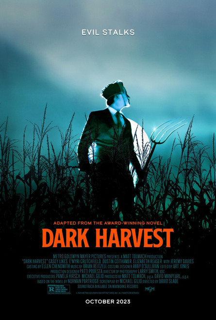 Dark Harvest (2023)_0 Movie Film Poster Canvas iconic design