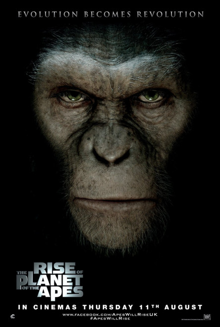 Rise of the Planet of the Apes (2011)_3 Poster Canvas Movie Film Print A0 A1 A2 Rise of the Planet of the Apes (2011)_3 Poster Canvas Movie Film Print A0 A1 A2