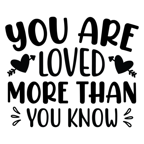 You Are Loved More Than You Know-01 (5) Poster Canvas Movie Film Print A0 A1 A2