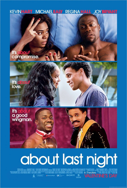 About Last Night (2014)_6 Movie Film Poster Canvas iconic design