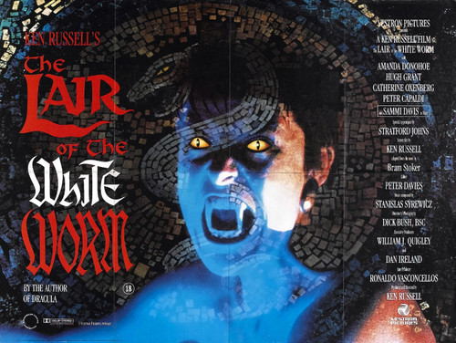 Lair Of White Worm 02 Poster Canvas Movie Film Print A0 A1 A2 A3 A4 A5 A6 Art Wa