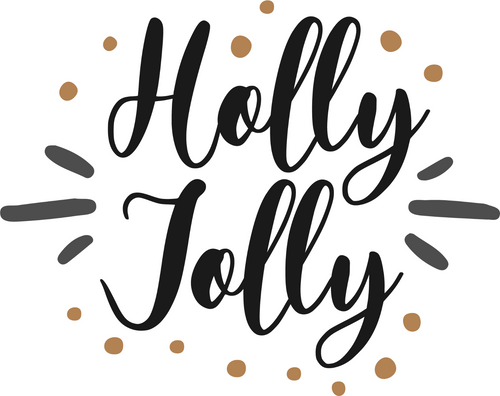 holly jolly Poster Canvas Movie Film Print A0 A1 A2 A3 A4 A5 A6 Art Wall Decora