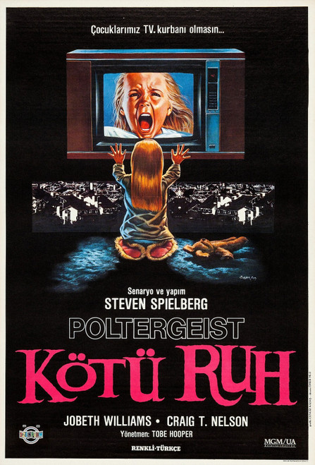 Poltergeist (1982)_5 Poster Canvas Movie Film Print A0 A1 A2 A3 A4 A5 A6 Art Wal